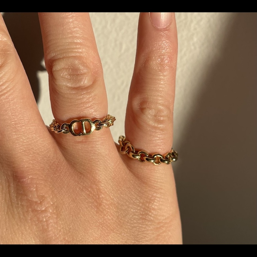 Upcycled Christian Dior Ring